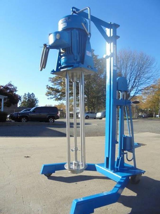 Used Silverson 25HP XP “Drop-In” Homo Mixer, with Hoist