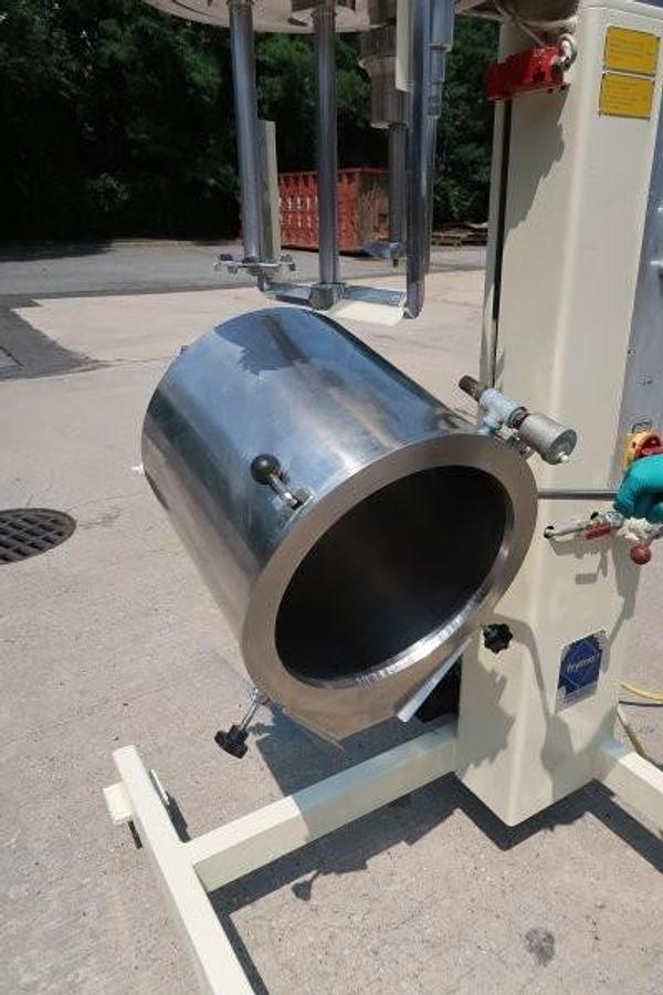 Used Fryma VME-20 SS Jacketed Homogenizing Mixer