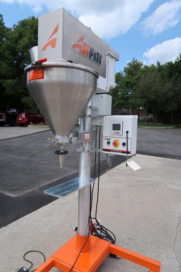 Used All Fill B-350E Single Auger Pedestal Filler, Mfd. 2022