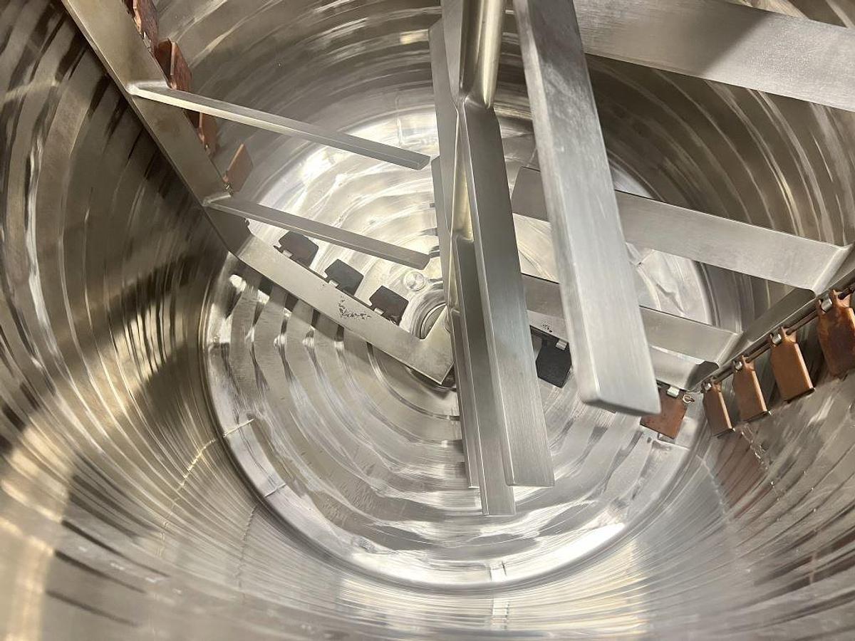 Used Lee 500 Gallon SS Double Motion Scraper Kettle