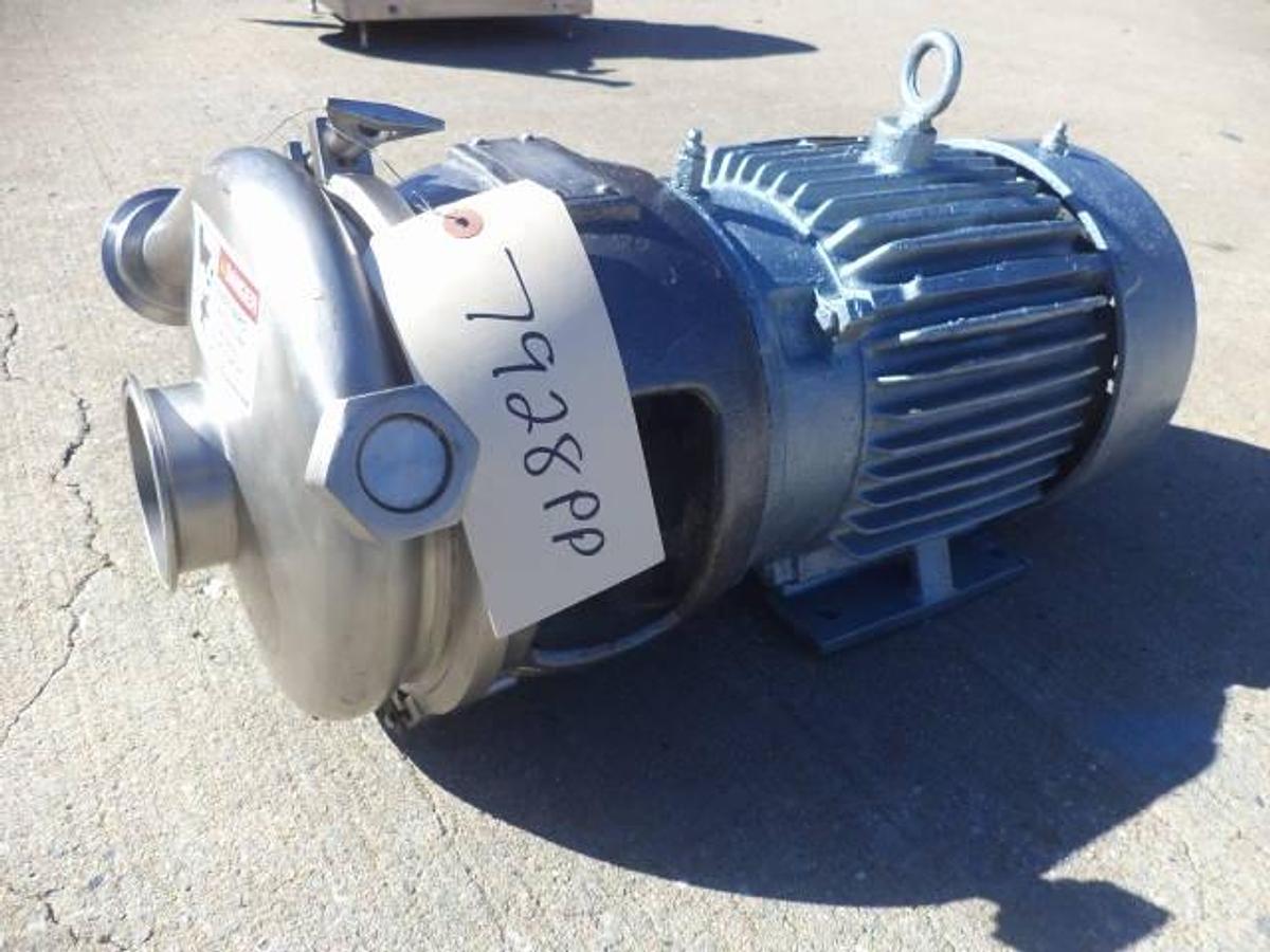 Used Crepaco 3 In. X 1-1/2 In. Stainless Steel Sanitary Cenrifugal Pump
