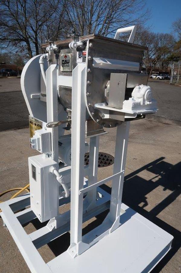 Used 1 Cu. Ft. Day Stainless Double Ribbon Blender, XP Motor