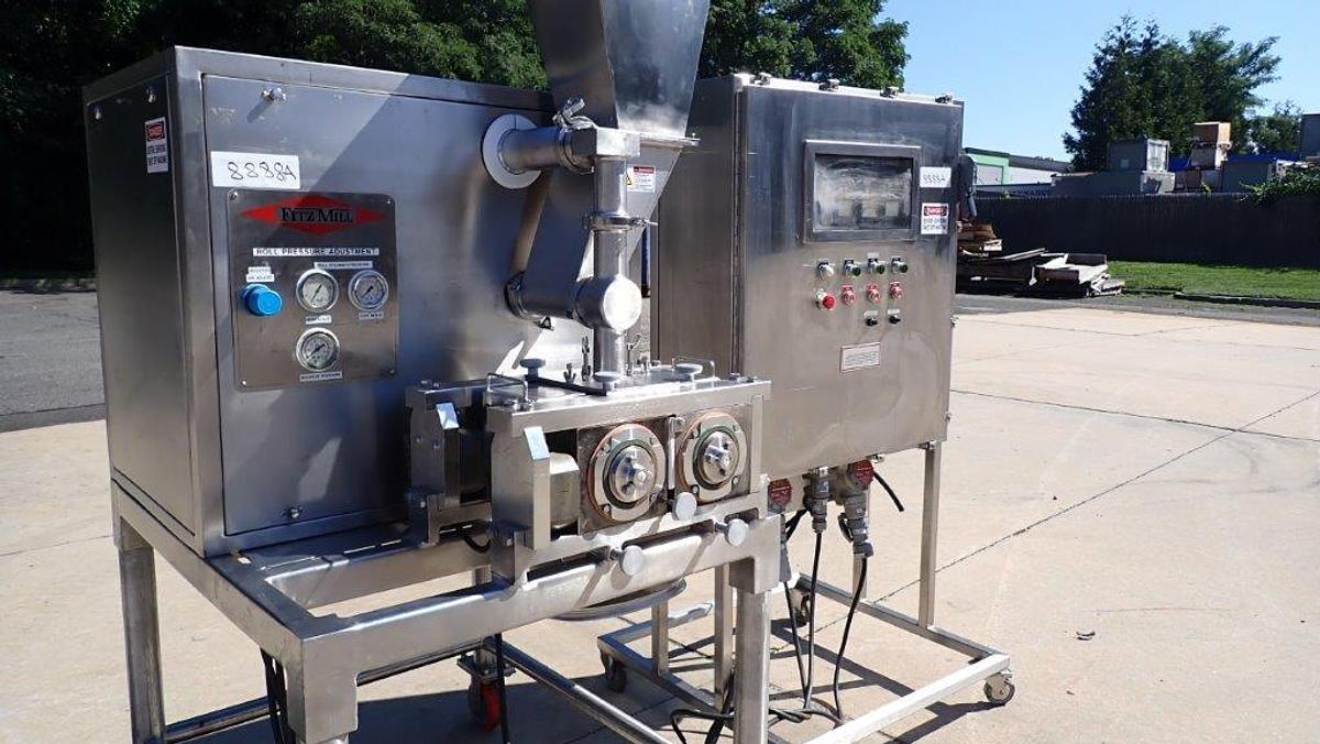 Used Fitzpatrick L89 Chilsonator Roll Compactor, Portable