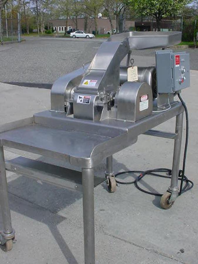 Used Fitzpatrick Daso6 Stainless Steel Comminutor, Wash Down Motor