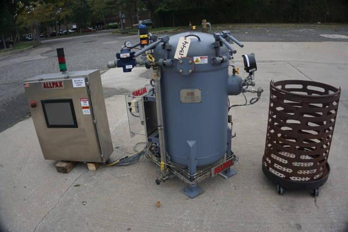 Used Allpax 2402V Vertical Autoclave/Retort