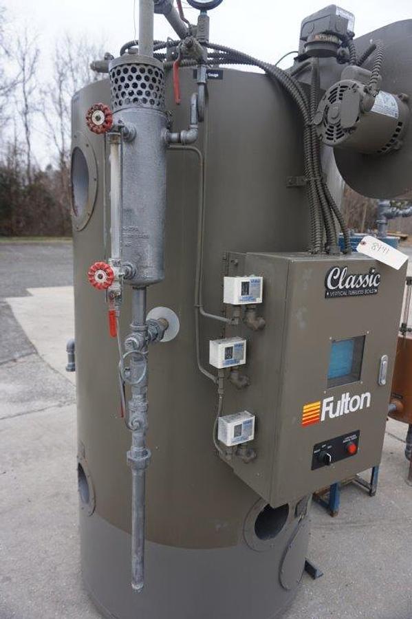 Used Fulton FB-020-A Natural Gas Boiler, Mfd. 2012