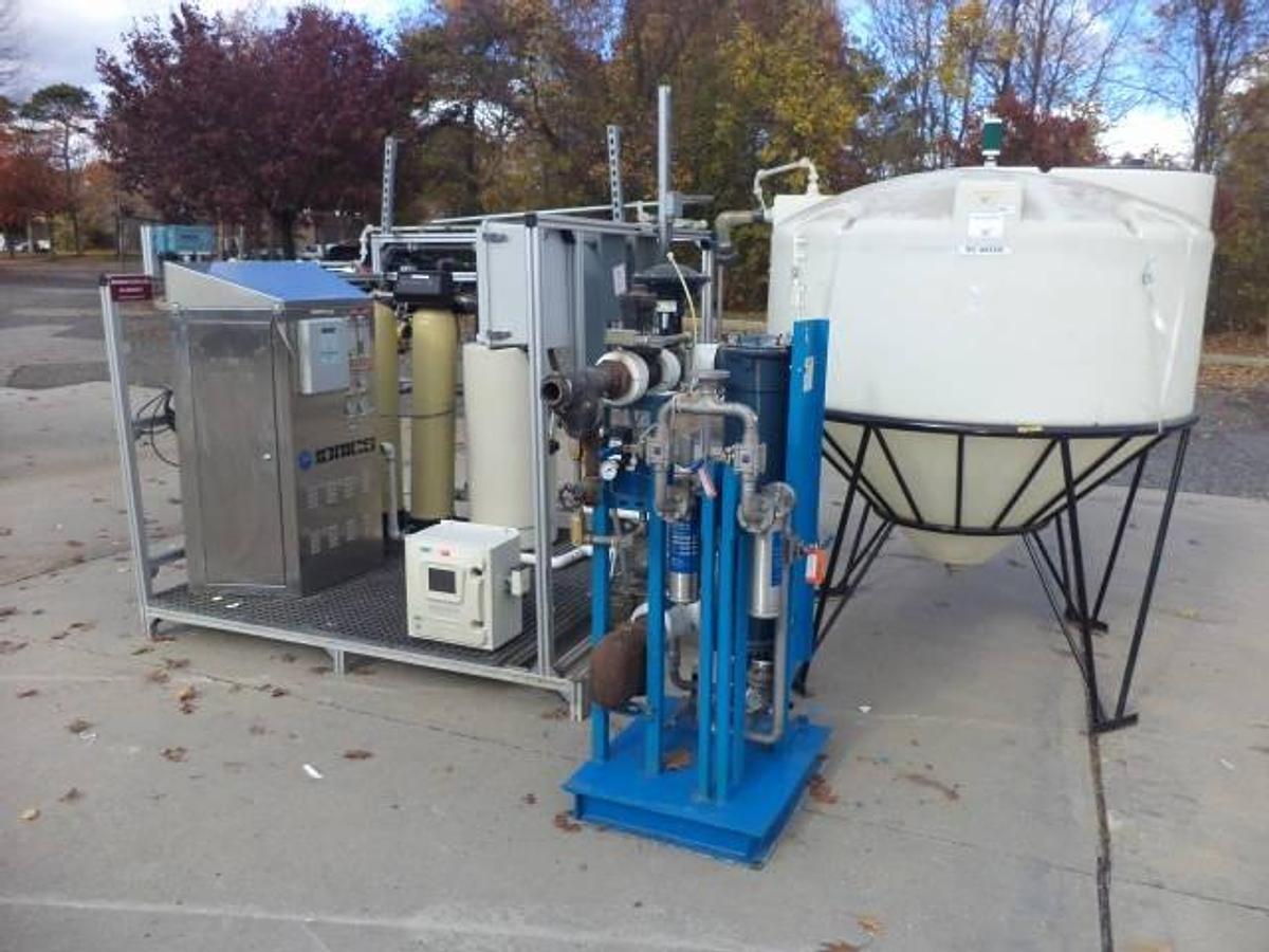 Used Ionics reverse osmosis water filtration system