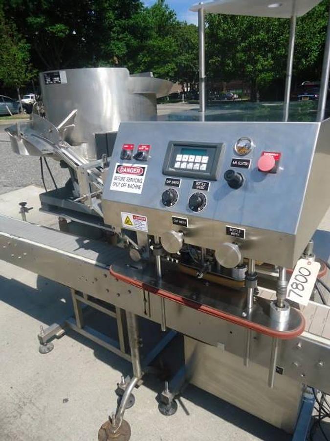 Used Inline Filling Systems “Computorque”” Capping Machine, Portable-