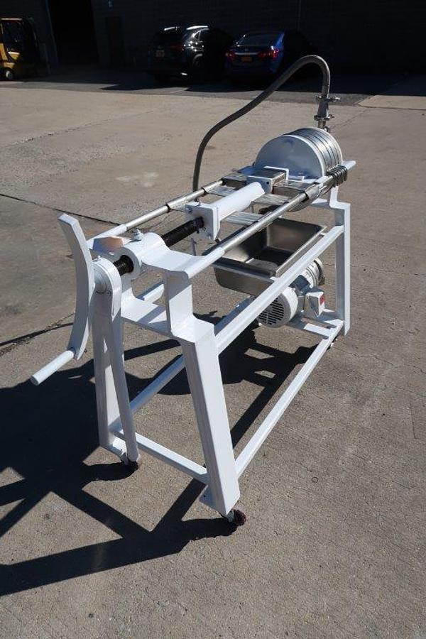 Used Star 12 In. Diameter SS Filter Press, 8 Disc