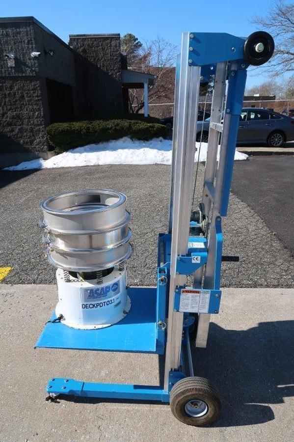 Used Sweco 18 In. Diameter Stainless Steel Two Deck, Portable Separator