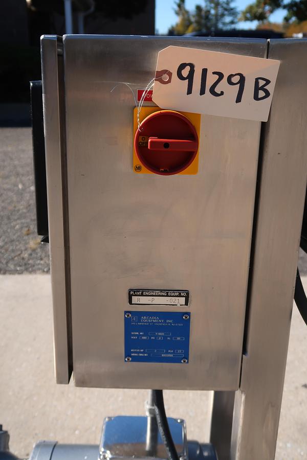 Used Waukesha Cherry Burrell Model 018 SS Positive Displacement Pump
