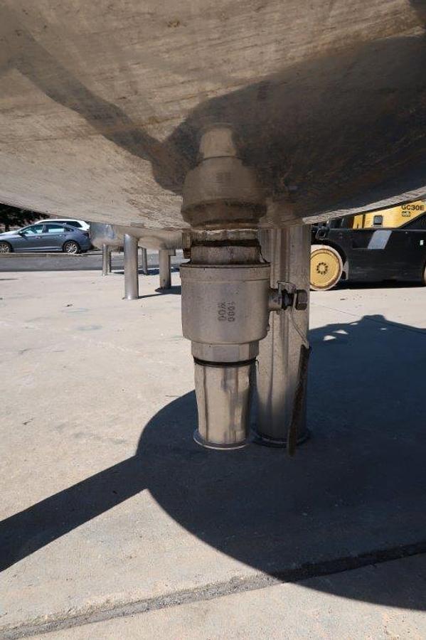Used 400 Gallon Stainless Steel Jacketed Autoclave, Air Operated Lid