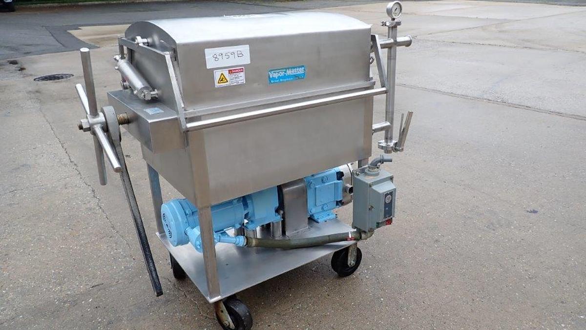 Used Ertel 16 In. X 16 In. Vapor-Master Filter Press