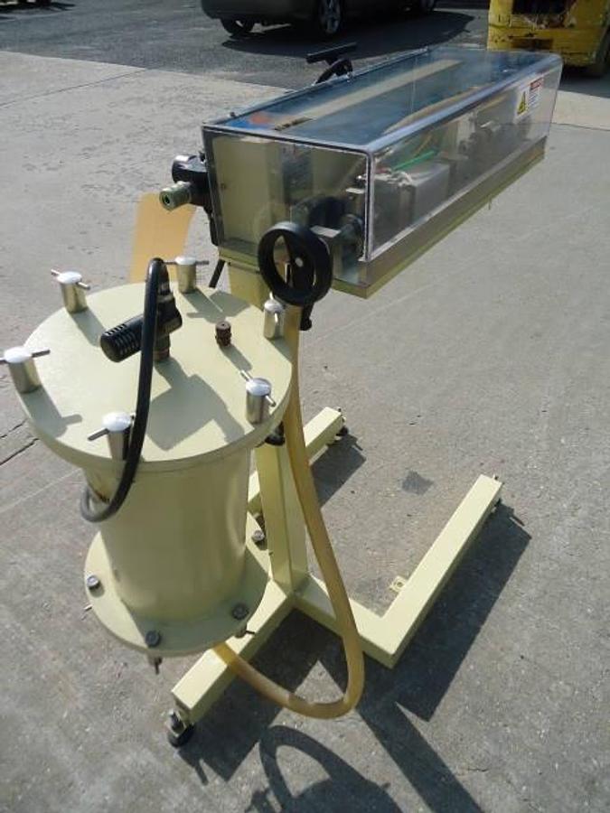 Used Kemwall Single Piston Mascara Filler, Air Operated