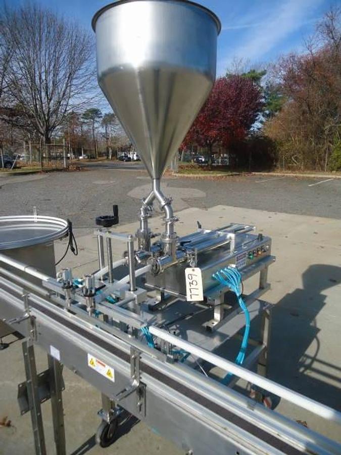 Used Jda Progress Twin Piston Automatic Filler