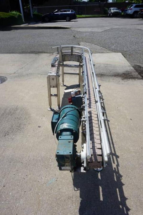 Used “U” Shaped Conveyor, Stainless Steel