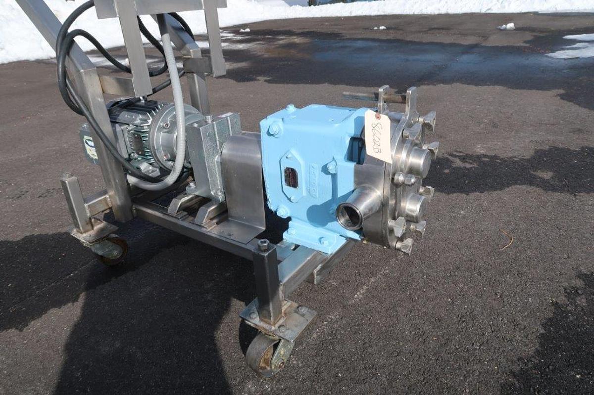 Used Waukesha/Cherry Burrell 060 Positive Displacement Pump, Variable Frequency Drive