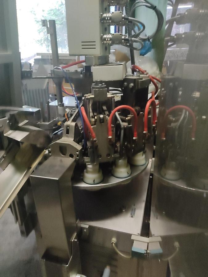Used Kalix KX-600 Tube Filling and Sealing Machine, 60 Per Minute