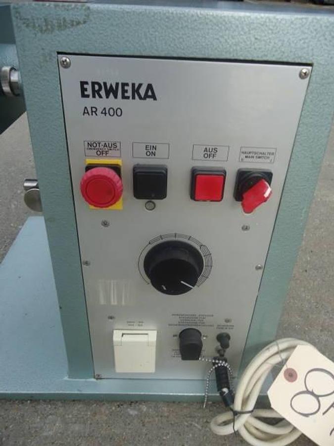 Used Erweka 2 In. X 4-1/2 In. Lab Three Roll Mill