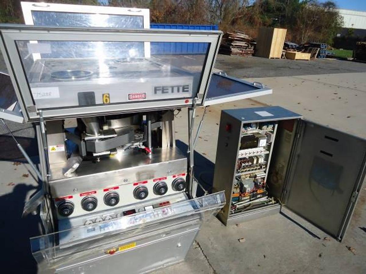Used Fette “Perfecta 3000” 55-Station Tablet Press