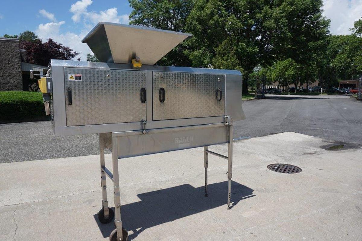 Used Rauch A12 Grape Destemmer/Crusher, Portable