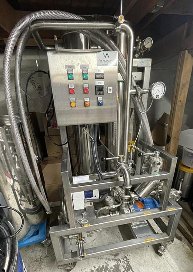 Used VA Filtration Semi-Automatic Crosss-Flow Filter