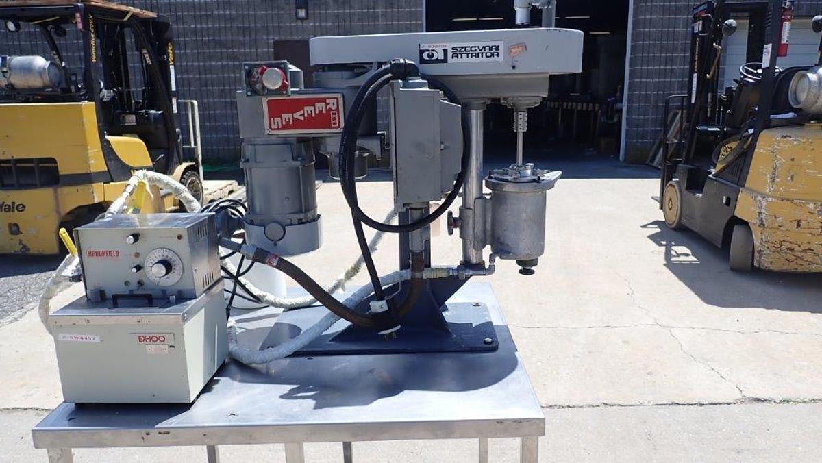Used Szegvari Attritor Size 1 Grinding Mill, Explosion Proof