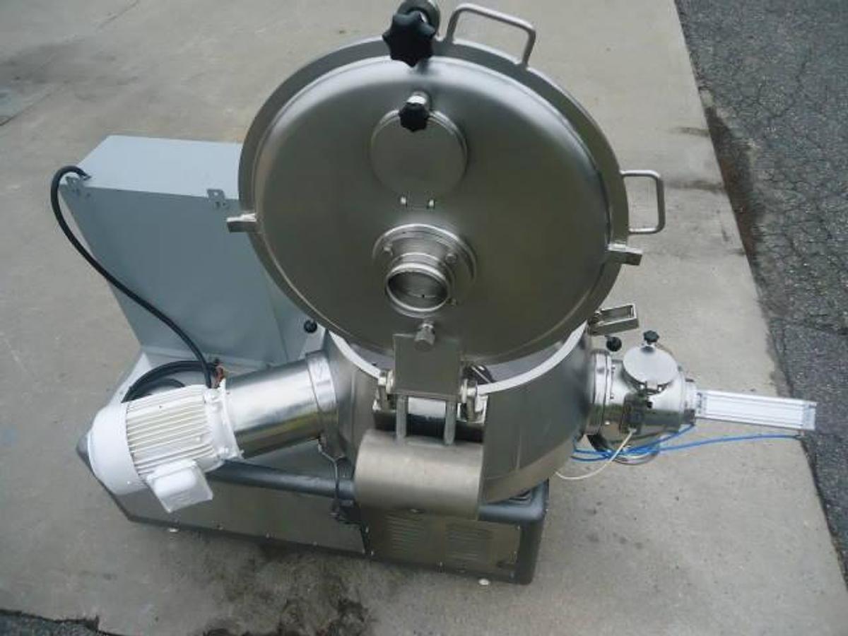 Used Diosna P 250-A Stainless Steel Mixer-Granulator, 250 Liter