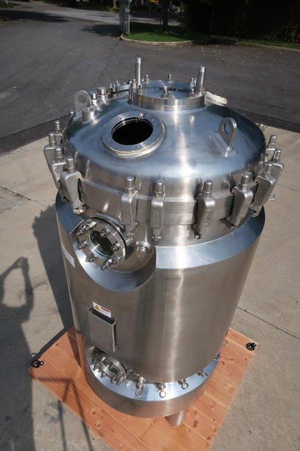 Used 1,000 Liter Allegheny Bradford SS Sanitary Jacketed Pressure Tank/Reactor