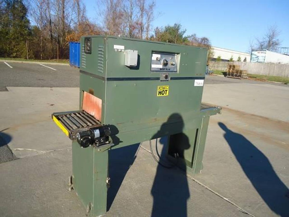 Used Weldotron 7121 Conveyorized Shrink Tunnel
