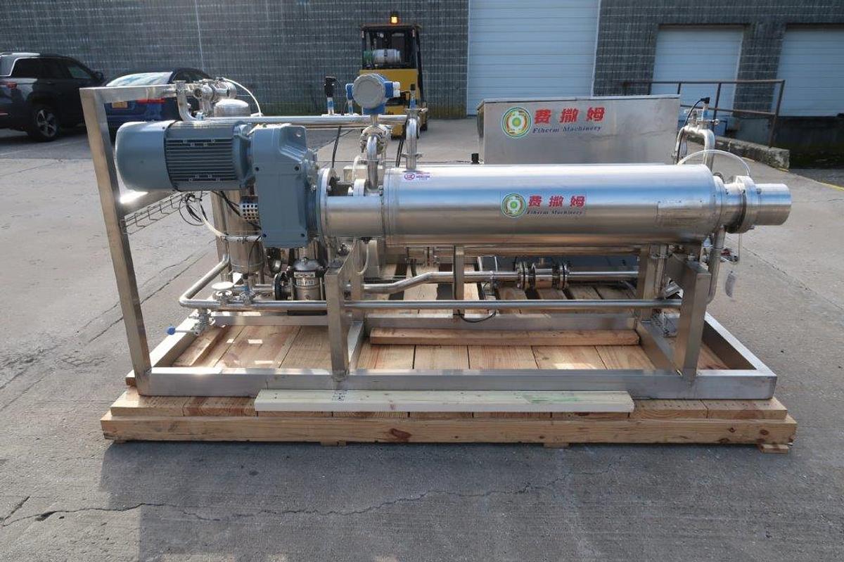 Used Ftherm X130-1200 Scrape Surface Heat Exchanger, 316L SS