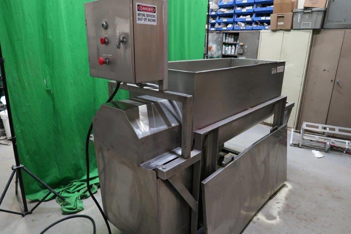 Used 18 Cu. Ft. Stainless Horizontal Paddle Blender, with Scrapers