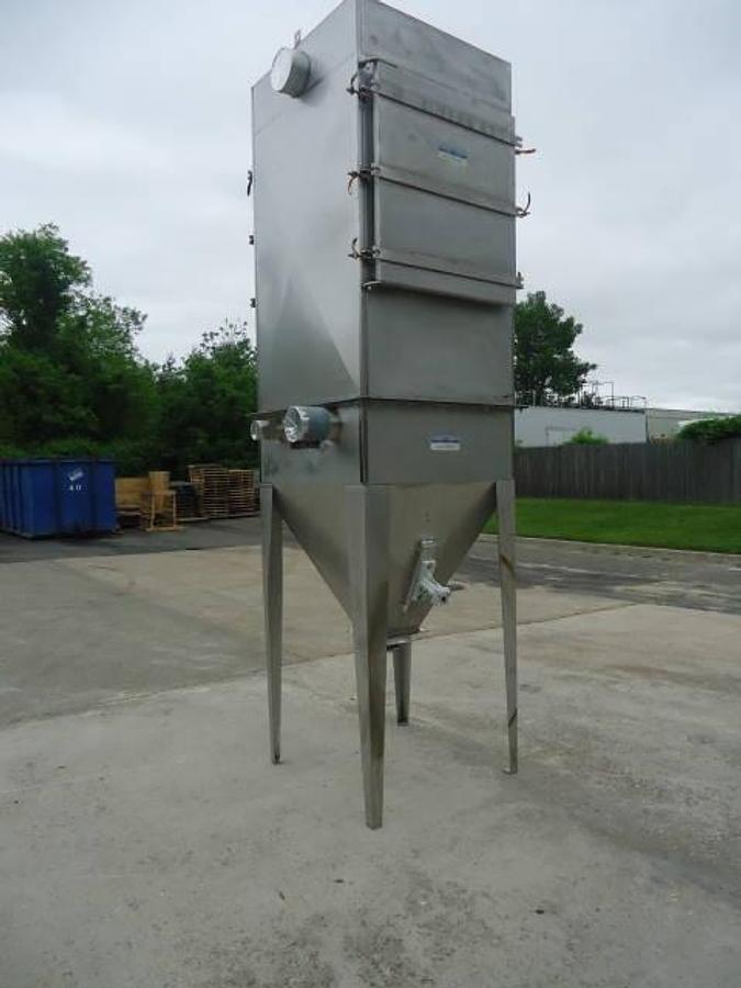 Used Pfening Stainless Steel Dust Collector