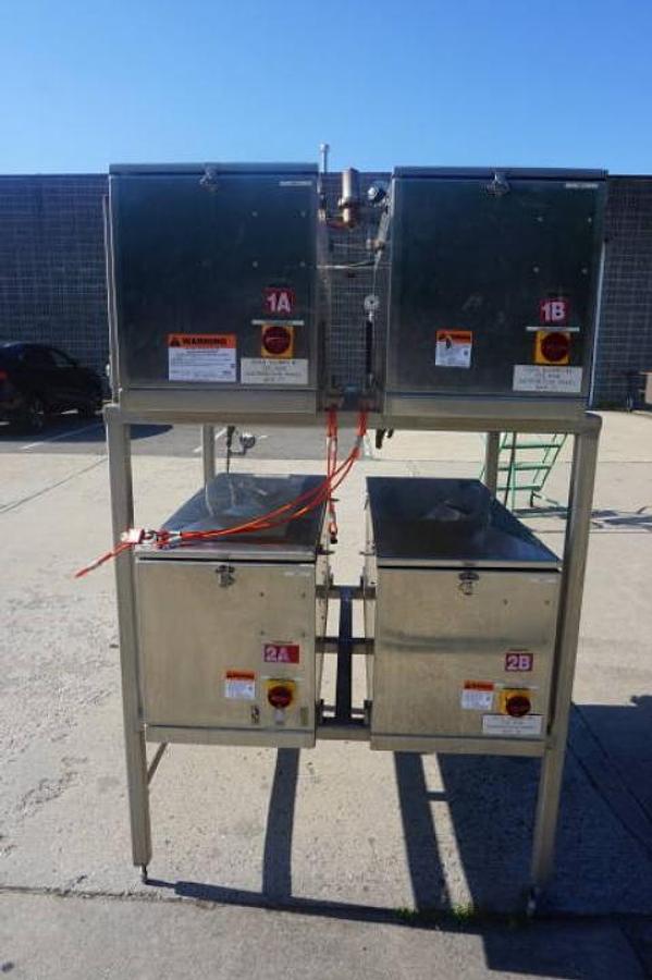 Used Waukesha 018-U2 Positive Displacement Pumps with Servo motors (4)