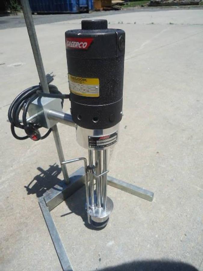 Used Greerco 1l Tabletop Homogenizing Mixer, 7500 Rpm