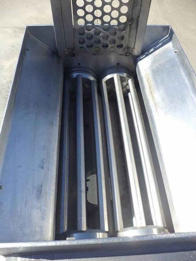 Used Colton 544 Twin Granulator,  Stainless Steel