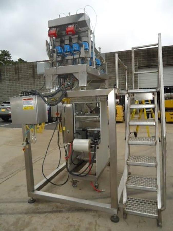 Used Weigh Pack/Paxiom Vertek 750 Form/Fill/Seal With Scales