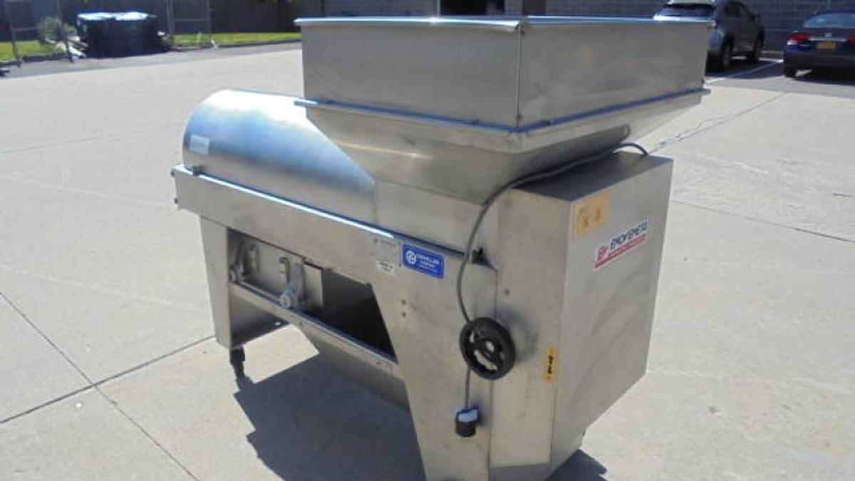Used Enoveneta Grape Crusher/De-Stemmer, Stainless Steel
