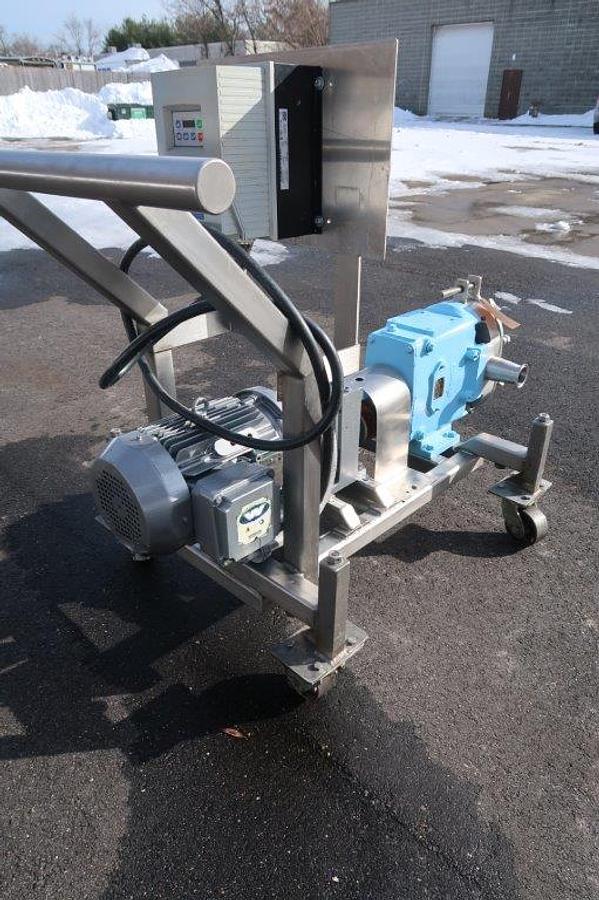 Used Waukesha/Cherry Burrell 060 Positive Displacement Pump, Variable Frequency Drive