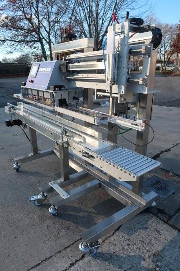 Used Emplex MPS7503S Continuous Band Sealer with vacuum/gas flush system, Portable