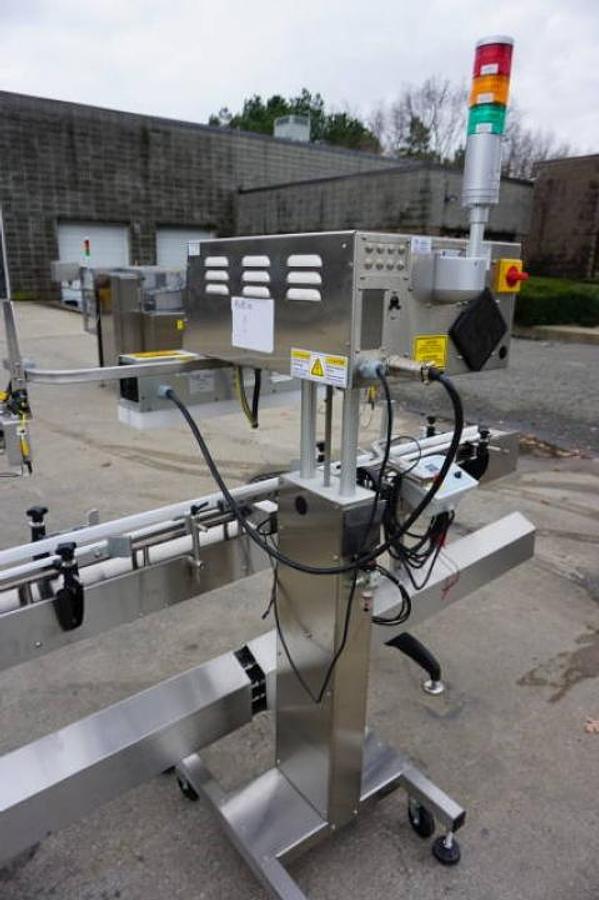 Used Pillar Technologies “Unifoiler” Cap Induction Sealing Machine