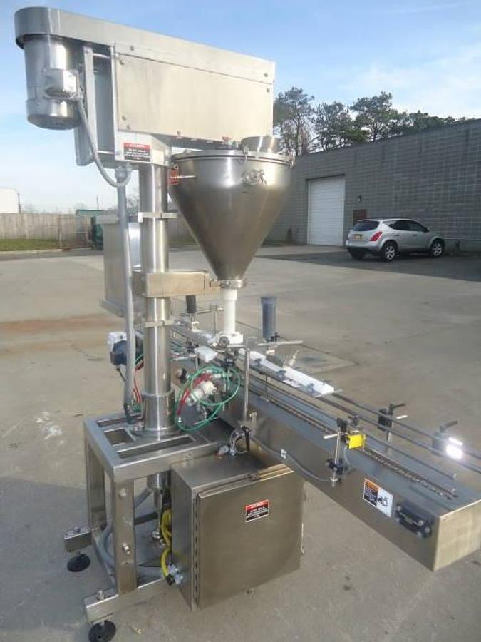 Used All Fill Shaa-400 Automatic Auger Filler, All Stainless Steel