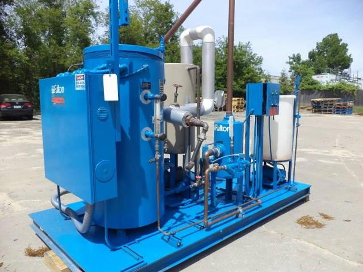 Used Fulton FB-100-L Electric Boiler System, Skid Mounted