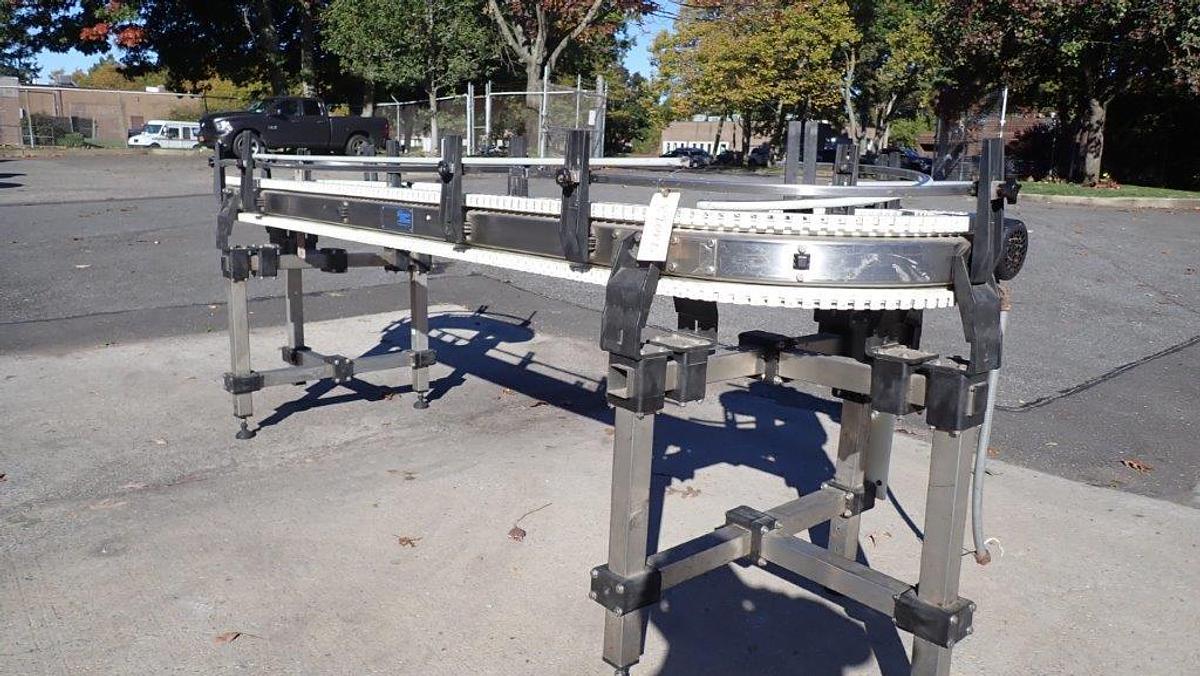Used Span Tech U-Shaped Conveyor, SS