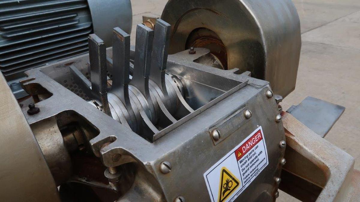 Used Fitzpatrick DS6 Pulverizer, 15HP, Stainless Steel Legs