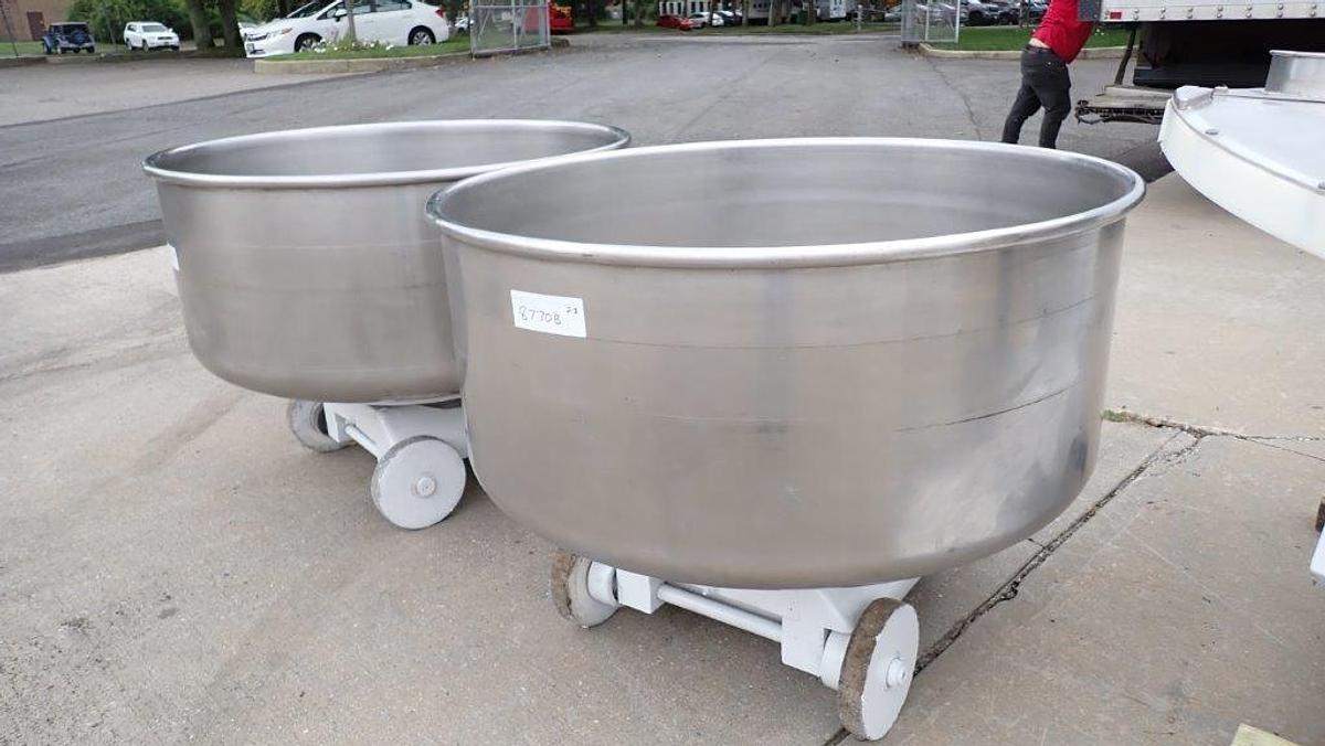 Used Kemper Spiral Bakery Mixer, 2 Bowls