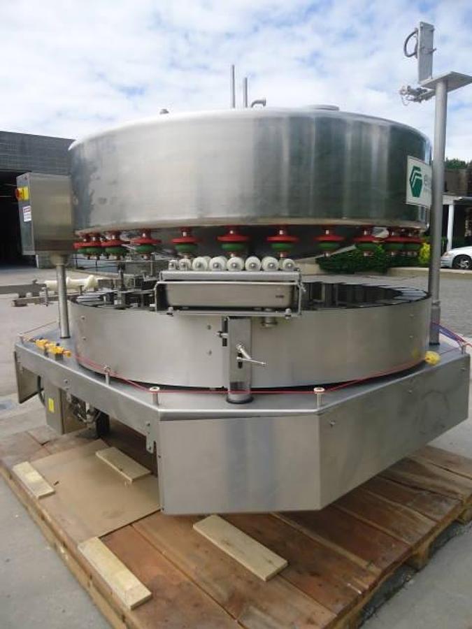 Used Evergreen 30 Valve Rotary Ss Bottle Filler, Unused