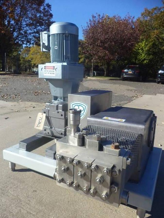 Used Crepaco 3DL Three Piston High Pressure Pump, 10 HP