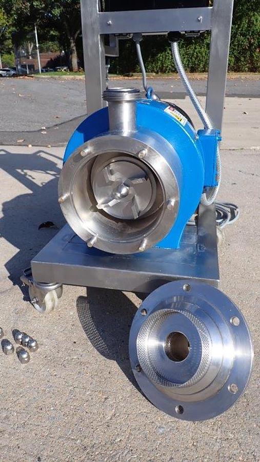 Used Silverson 450LS High Shear Inline Mixer, 10 HP
