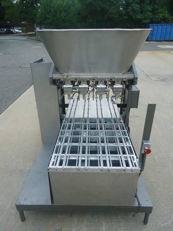 Used Cherry Burrell Four Piston Automatic Filler, Gallon Size Pistons